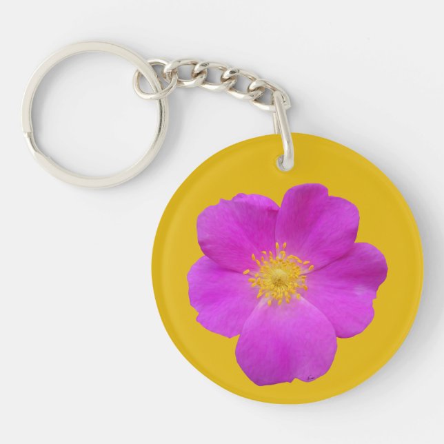Wild Rose 2 Key Ring (Front)