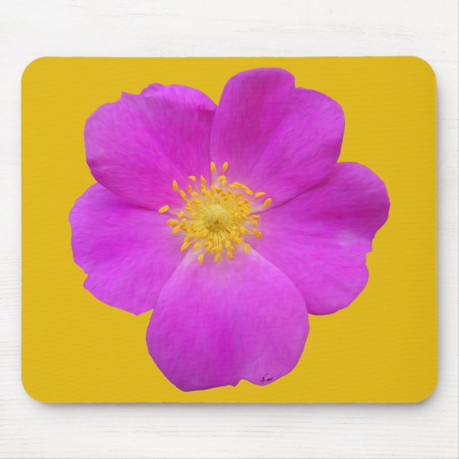 Wild Rose 2 Mouse Mat (Front)