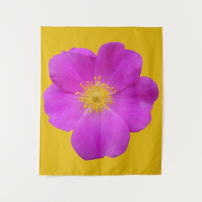 Wild Rose 2 Tapestry (Front)