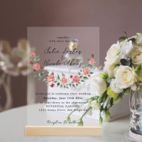 Wild Rose Floral Petals Garden Affair Wedding