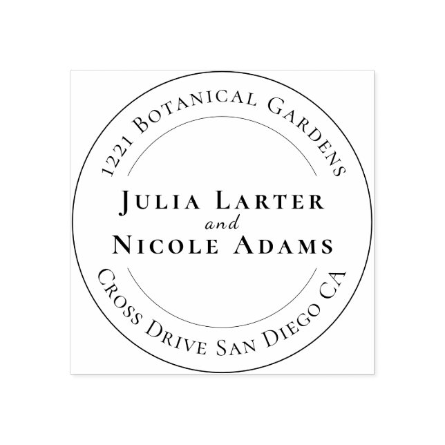 Wild Rose Floral Petals Garden Affair Wedding Rubber Stamp (Imprint)