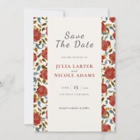 Wild Rose Floral Petals Garden Affair Wedding