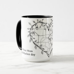 Wild Rose Heart Road Trip Legacy Mug