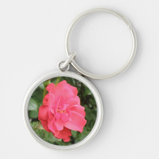 Wild Rose Keychain (Front)