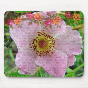 Wild Rose Mouse Mat