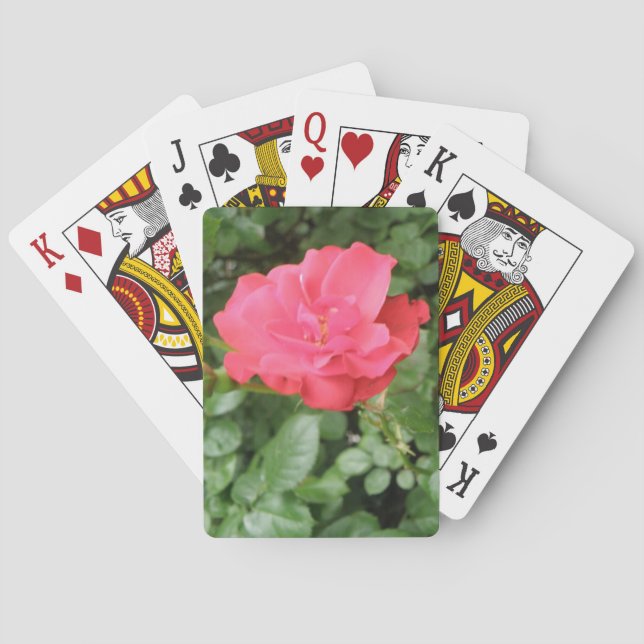 Wild Rose Playing Cards (Back)