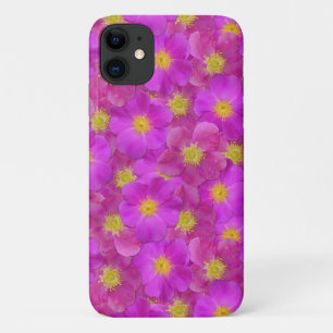 Wild Rose Seamless Pattern iPhone 11 Case