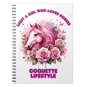 "Wild Rose Spirit"Coquette  Notebook