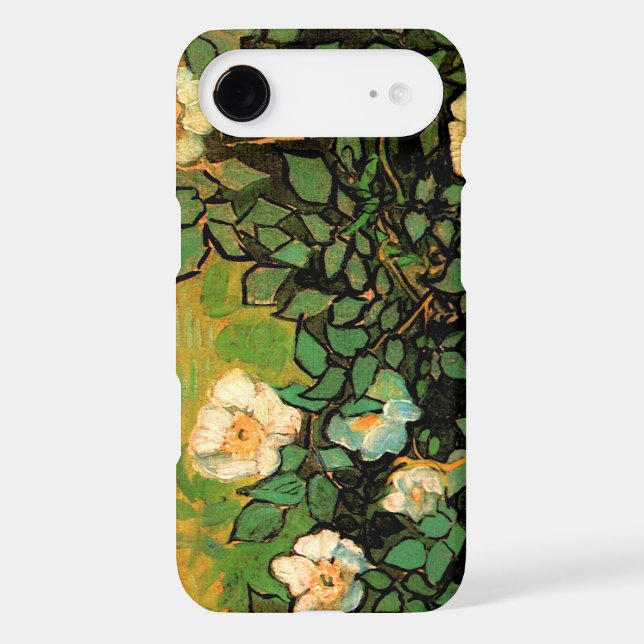 Wild Roses (F597) Van Gogh Fine Art Case-Mate iPhone Case (Back)