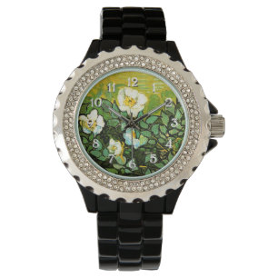Wild Roses, famous painting by Van Gogh Watch
