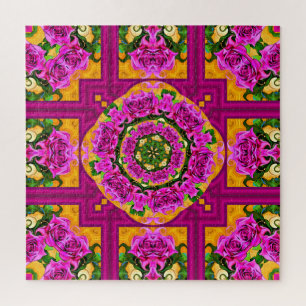 Wild Roses Jigsaw Puzzle