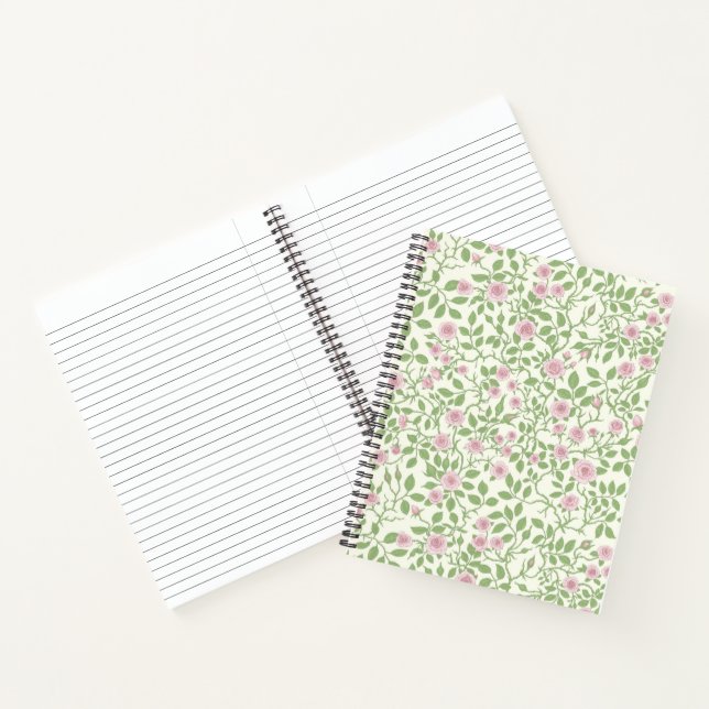 Wild roses  notebook (Inside)