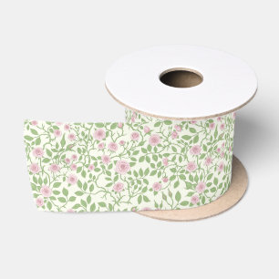 Wild roses  satin ribbon