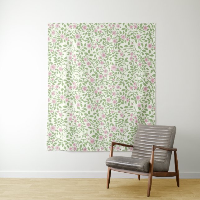 Wild roses  tapestry (In Situ)