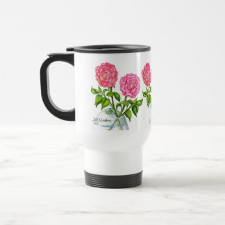 Wild Roses Travel Mug