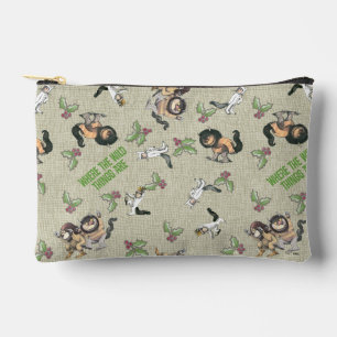 Wild Rumpus Holiday Pattern Accessory Pouch