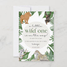 Wild Safari Adventures Await at This Baby Shower
