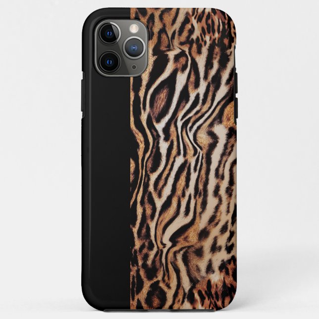 Wild Safari Animal Print Pattern Case-Mate iPhone Case (Back)
