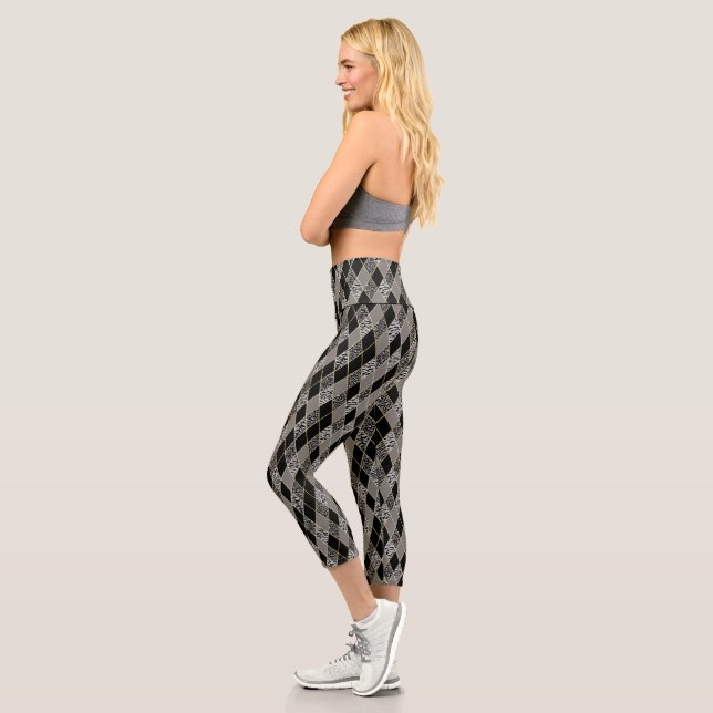 Wild Safari  Capri Leggings (Left)
