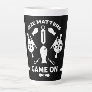 Wild Salmon Fishing Latte Mug