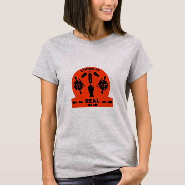 Wild Salmon Fishing T-Shirt (Front)
