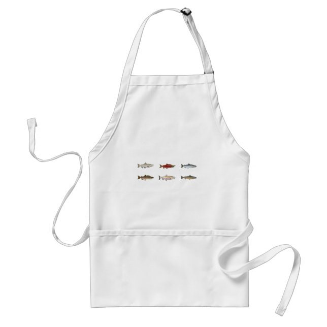 Wild Salmon Standard Apron (Front)
