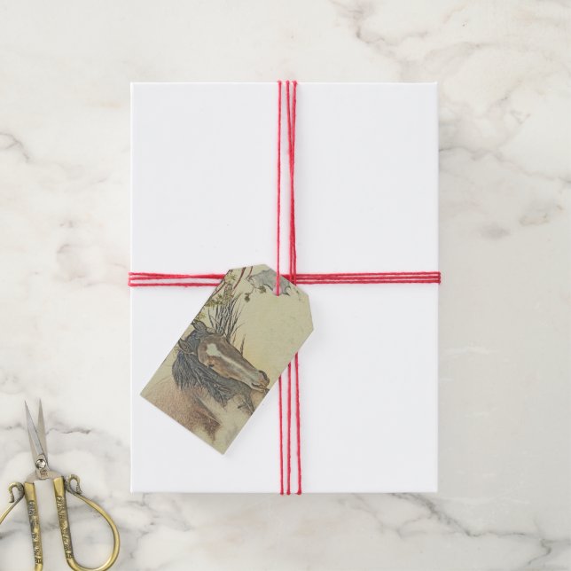 Wild Serenity, gift tag pack with twine (With Twine)