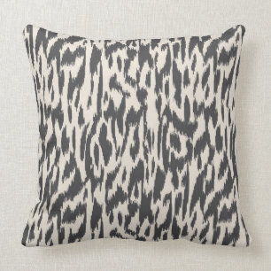 Wild Side-Black & Cream Cushion