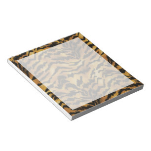 Wild Side Tiger Print Notepad