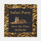 Wild Side Tiger Print Save-the-Date