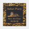 Wild Side Tiger Print Save-the-Date
