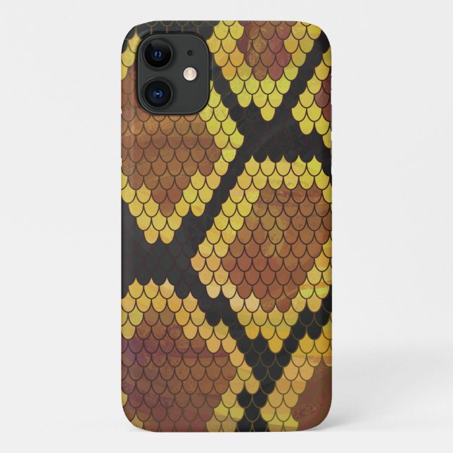 Wild Snakeskin Pattern Case-Mate iPhone Case (Back)