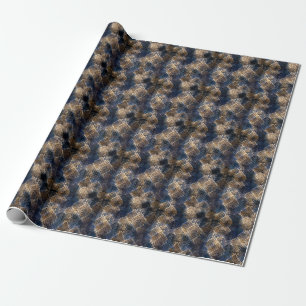 Wild Snakeskin Watercolor Seamless Design Wrapping Paper