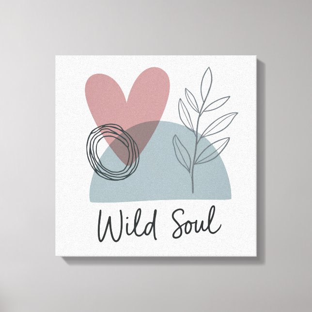 Wild Soul Canvas Print (Front)
