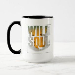 Wild Soul Deer Forest Silhouette Mug