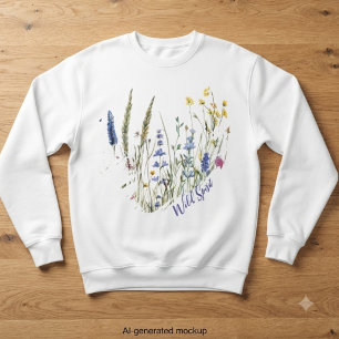 Wild Spirit Floral – Aesthetic Gift for Her Sweatshirt