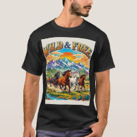 Wild Spirit: Galloping Horses & Mountain Vista