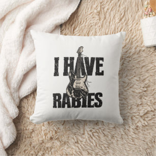 Wild Spirit Guitar Has Rabies Energy Cushion