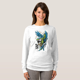 Wild Spirit Macaw Long Sleeve Shirt