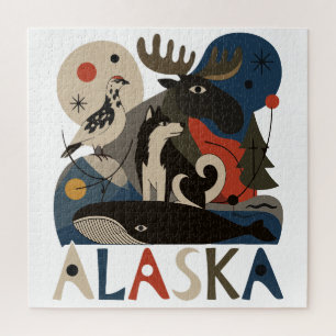 Wild Spirit of Alaska Jigsaw Puzzle