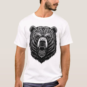 Wild Spirit Woven: Celtic Bear for Your Day T-Shirt