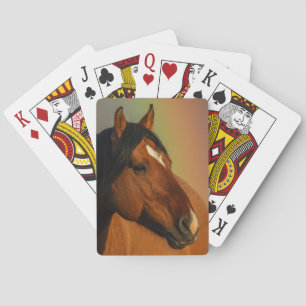 Wild Stallion, Golden Light and Rainbow Playing Cards