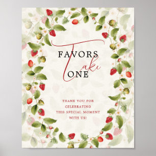 WILD STRAW BERRY SWEET BABY SHOWER SIGN