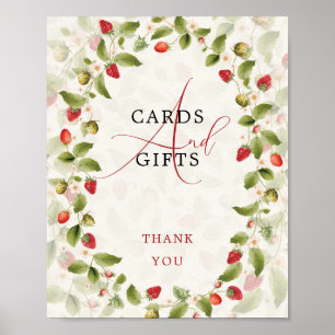 WILD STRAW BERRY SWEET BABY SHOWER SIGN