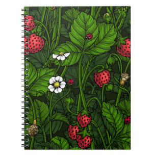 Wild strawberries notebook