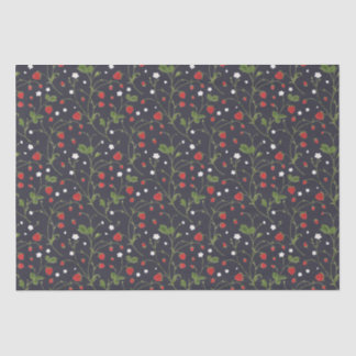 Wild Strawberries (Polar Night) – Tissue Paper