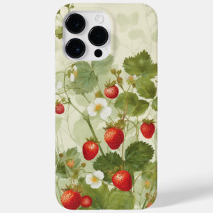 Wild strawberries Summer Vibe Watercolor Case-Mate iPhone 14 Pro Max Case
