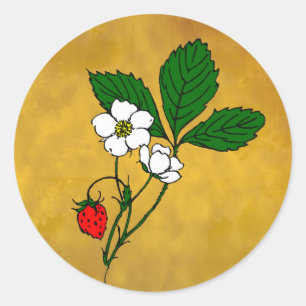 Wild Strawberry Sticker