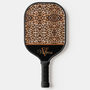 Wild Style Leopard Pattern Pickleball Paddles