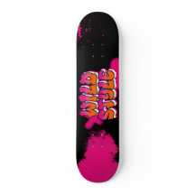 Wild Style Pink Graffiti Paint Splatter